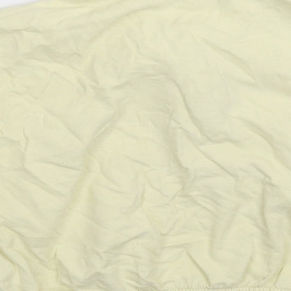 Zara Girls Yellow   Cropped Polo Size 13-14 Years