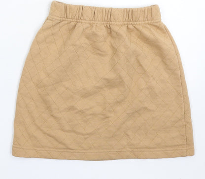 In the Style Womens Beige   Mini Skirt Size 6
