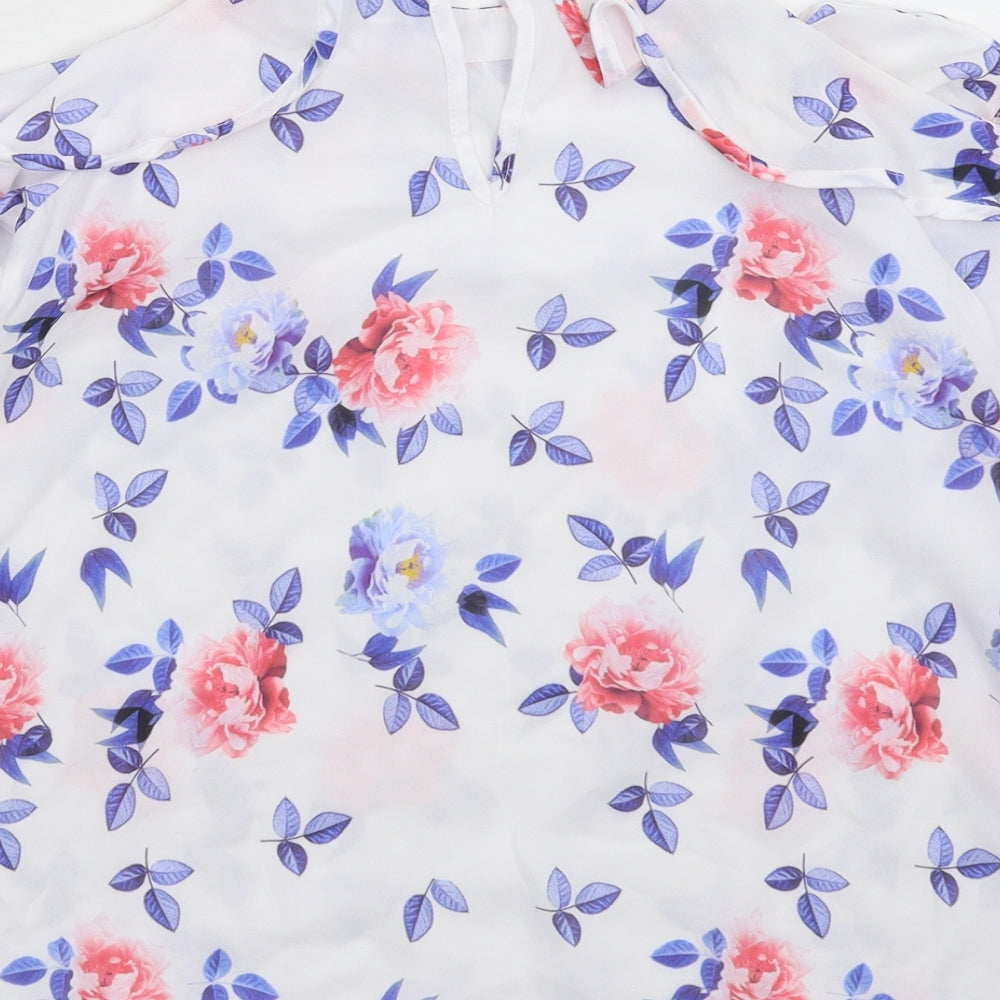 Womens UK Size 6 Select White Basic Blouse
