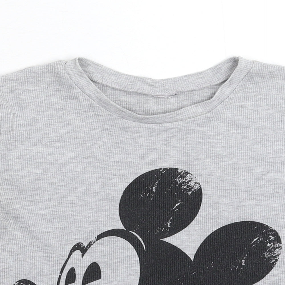 Atmosphere Womens Grey   Basic T-Shirt Size 8