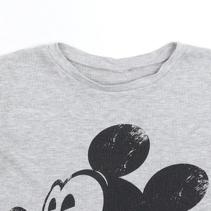 Atmosphere Womens Grey   Basic T-Shirt Size 8