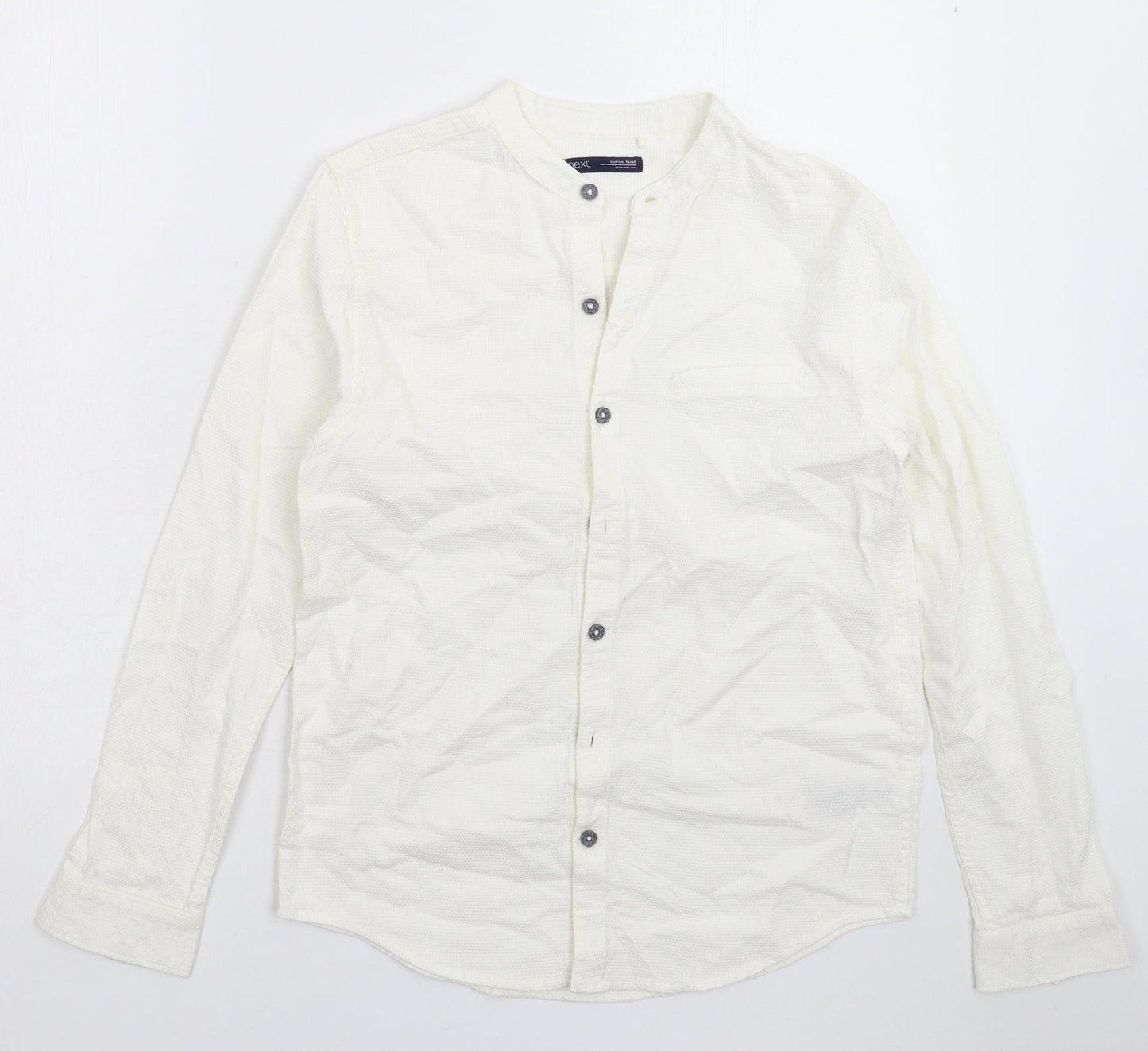 NEXT Boys White   Basic Button-Up Size 12 Years
