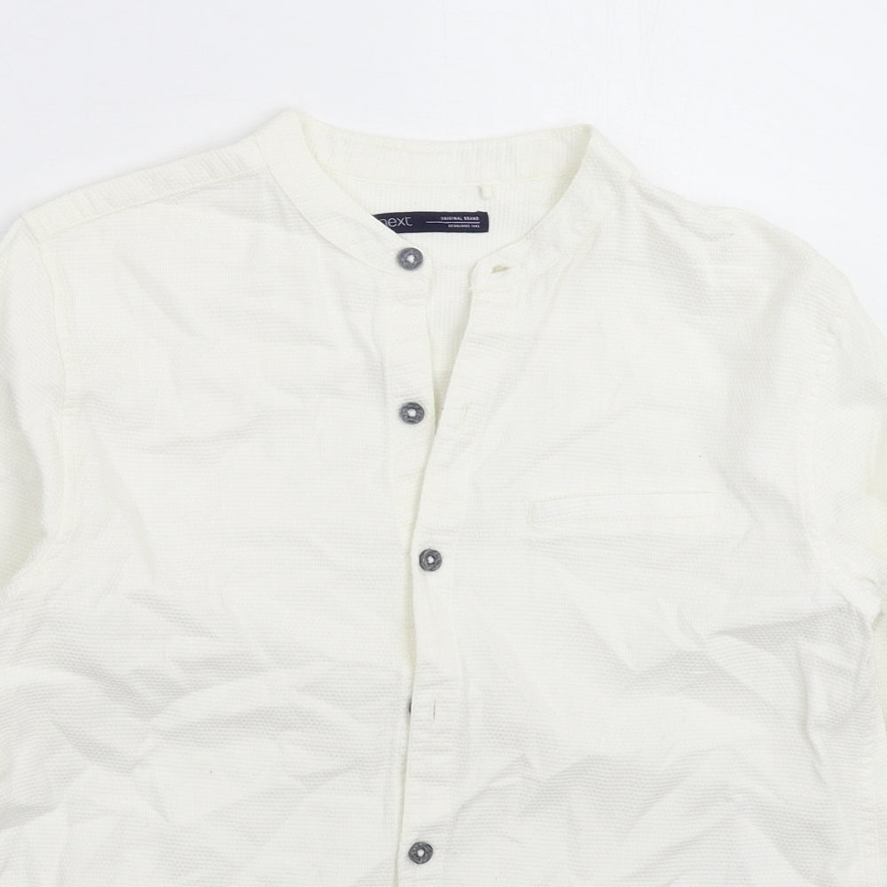 NEXT Boys White   Basic Button-Up Size 12 Years