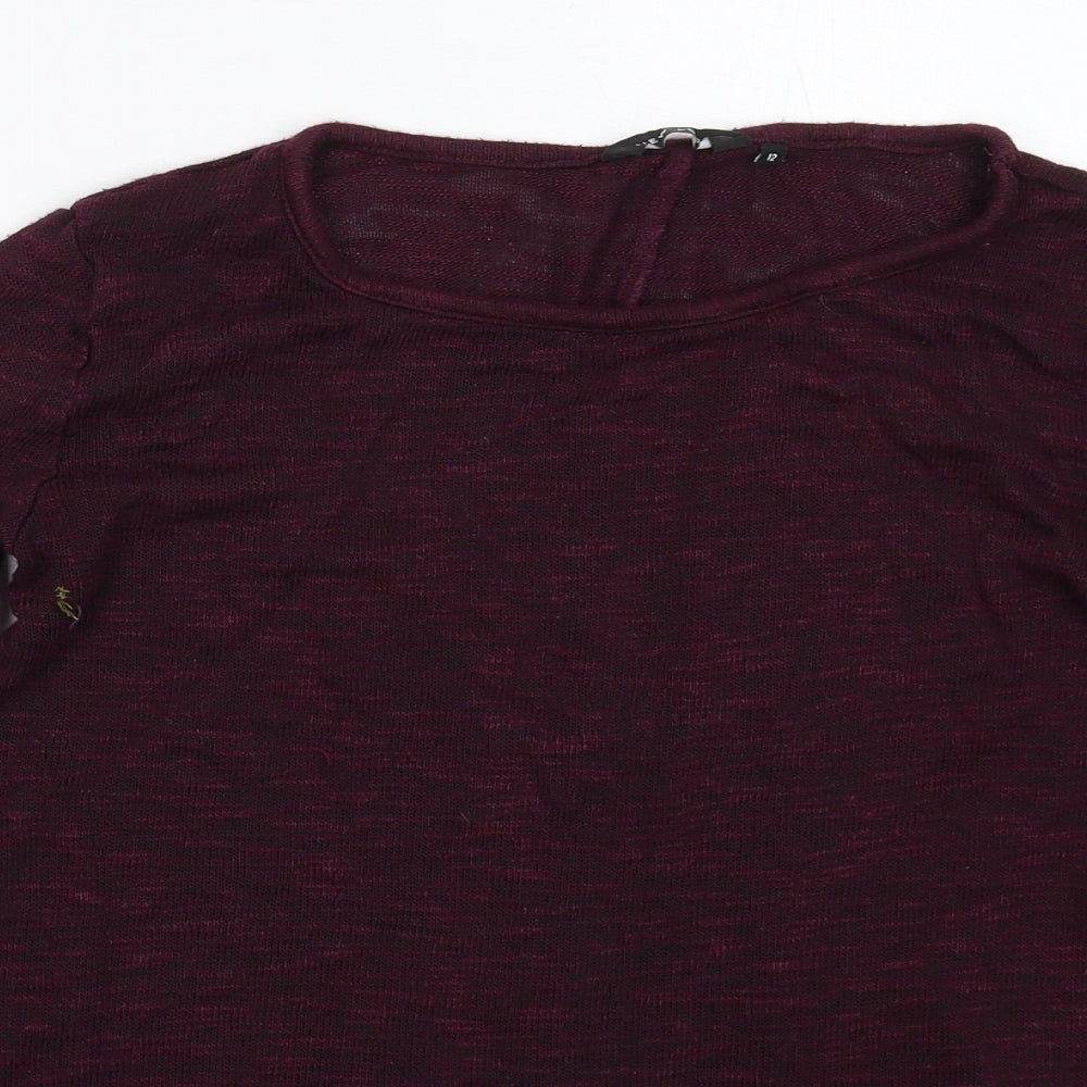Womens UK Size 12 New Look Brown Pullover Jumper
