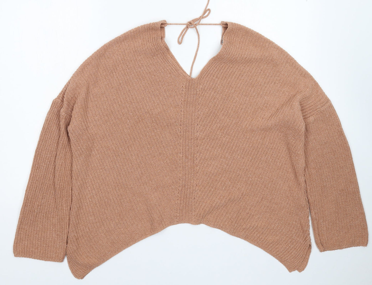 Womens UK Size 10 ASOS Beige Pullover Jumper