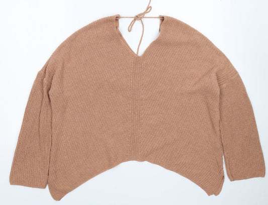 Womens UK Size 10 ASOS Beige Pullover Jumper