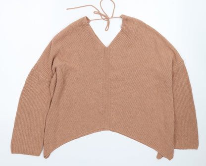 Womens UK Size 10 ASOS Beige Pullover Jumper