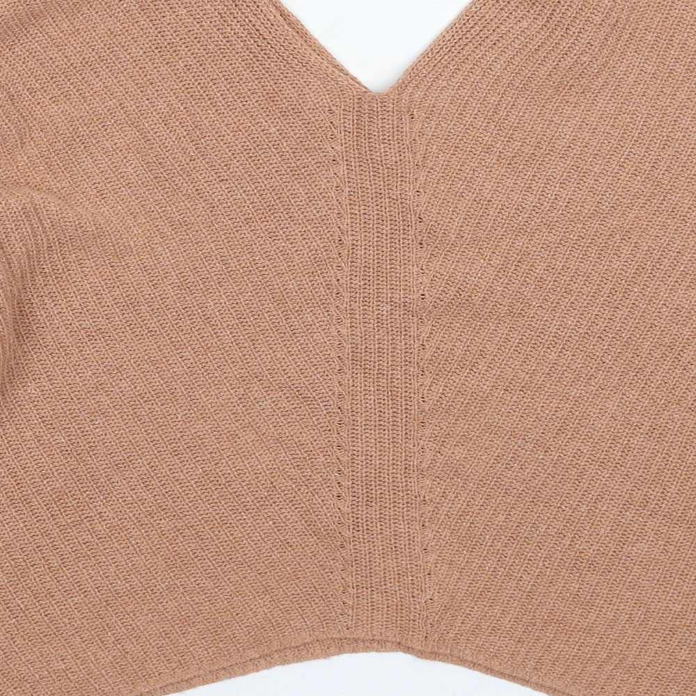 Womens UK Size 10 ASOS Beige Pullover Jumper