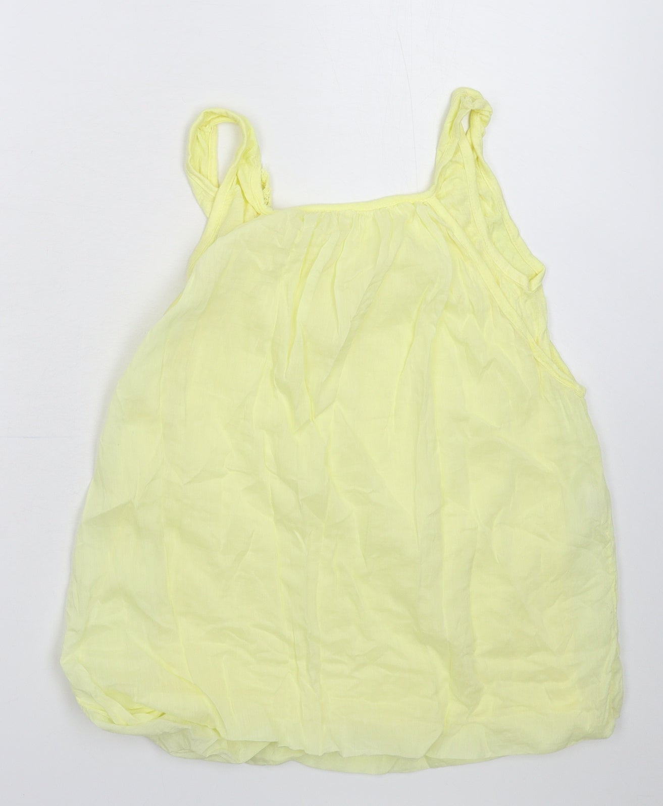 Preworn Womens Yellow   Basic Tank Size 10