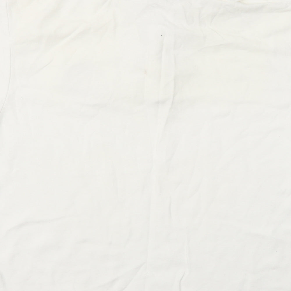 Screen Stars Mens White    Polo Size M