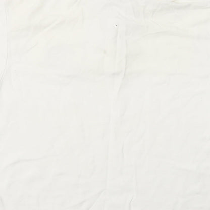 Screen Stars Mens White    Polo Size M