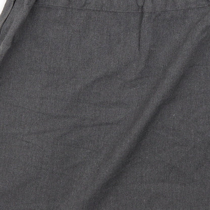 M&S Girls Grey   Flare Skirt Size 9-10 Years
