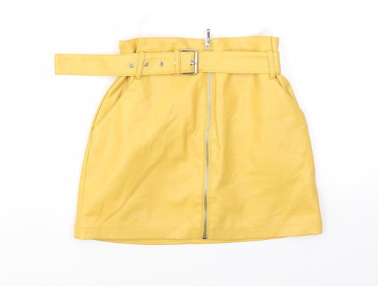 Glamorous Womens White   Flare Skirt Size 8