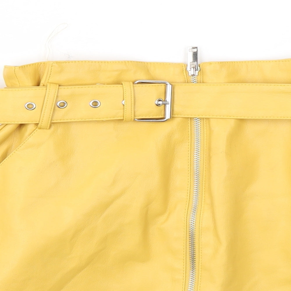 Glamorous Womens White   Flare Skirt Size 8