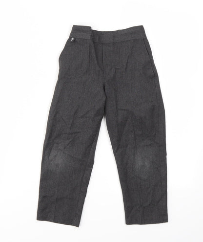 INNOVATION  Girls Grey Ikat  Jogger Trousers Size 5 Years