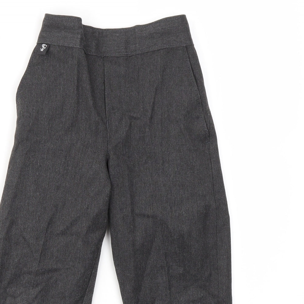 INNOVATION  Girls Grey Ikat  Jogger Trousers Size 5 Years