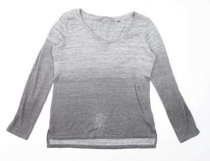 Womens UK Size 10 NEXT Grey Basic Polo