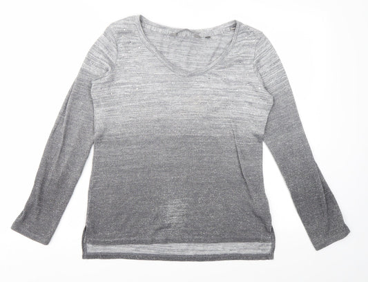 Womens UK Size 10 NEXT Grey Basic Polo