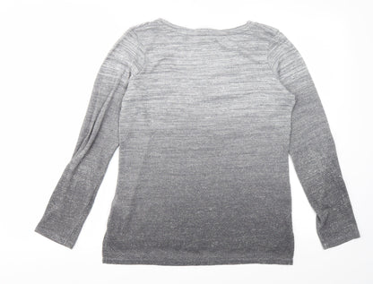 Womens UK Size 10 NEXT Grey Basic Polo