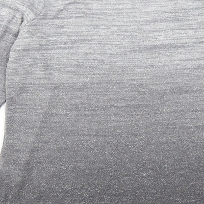 Womens UK Size 10 NEXT Grey Basic Polo