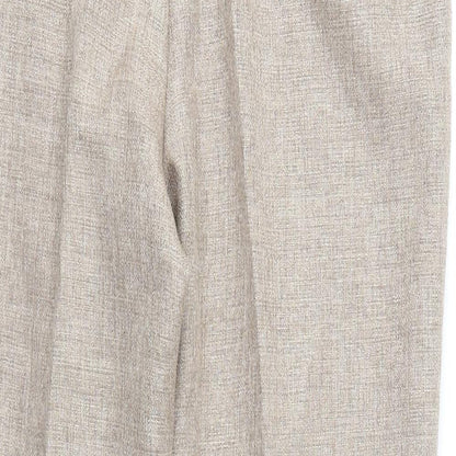 Womens UK Size 30 in M&S Regular Fit  Brown Trousers