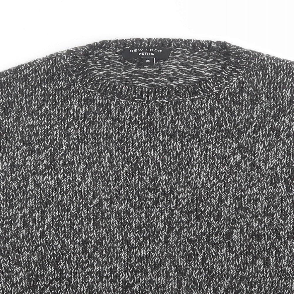 Womens UK Size M New Look Black Pullover Jumper