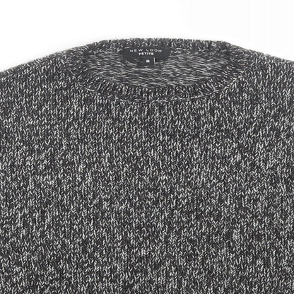 Womens UK Size M New Look Black Pullover Jumper