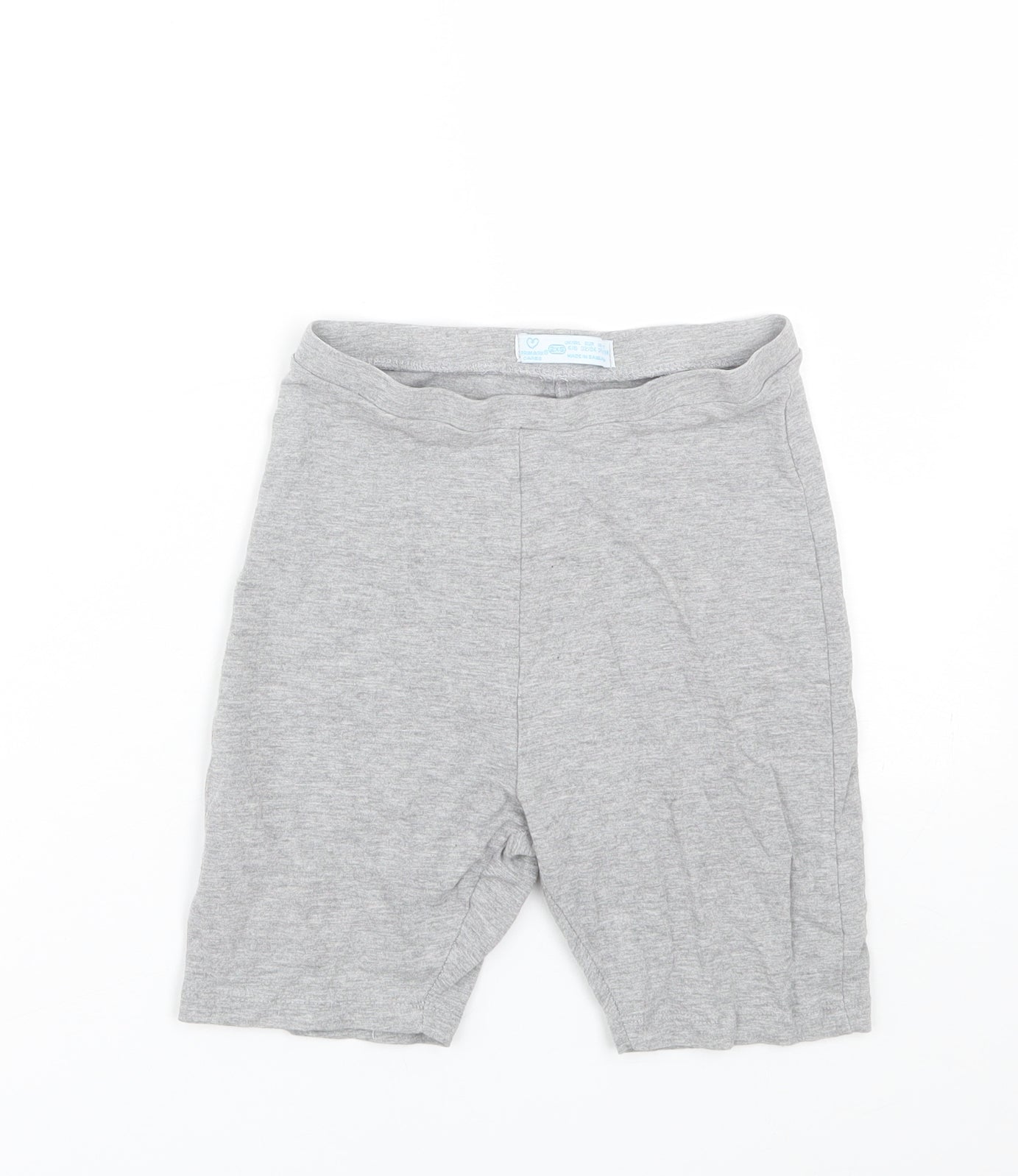 Primark Womens Grey   Biker Shorts Size 2XS