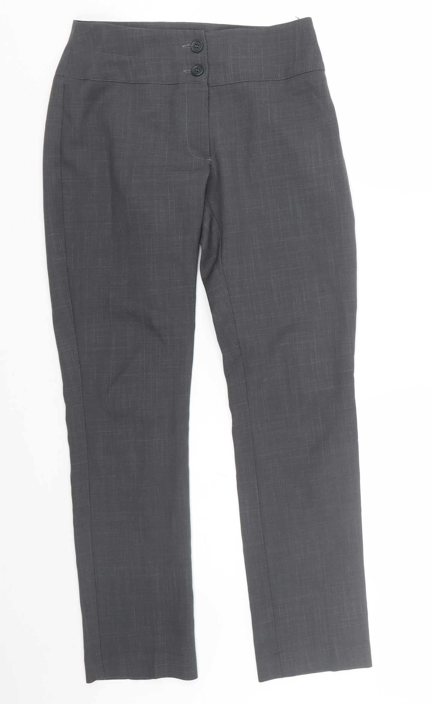 Florenceroby Womens Grey   Trousers  Size 6 L29 in