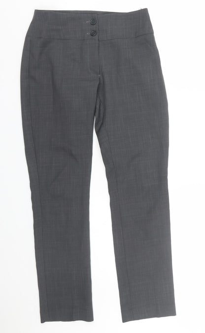Florenceroby Womens Grey   Trousers  Size 6 L29 in