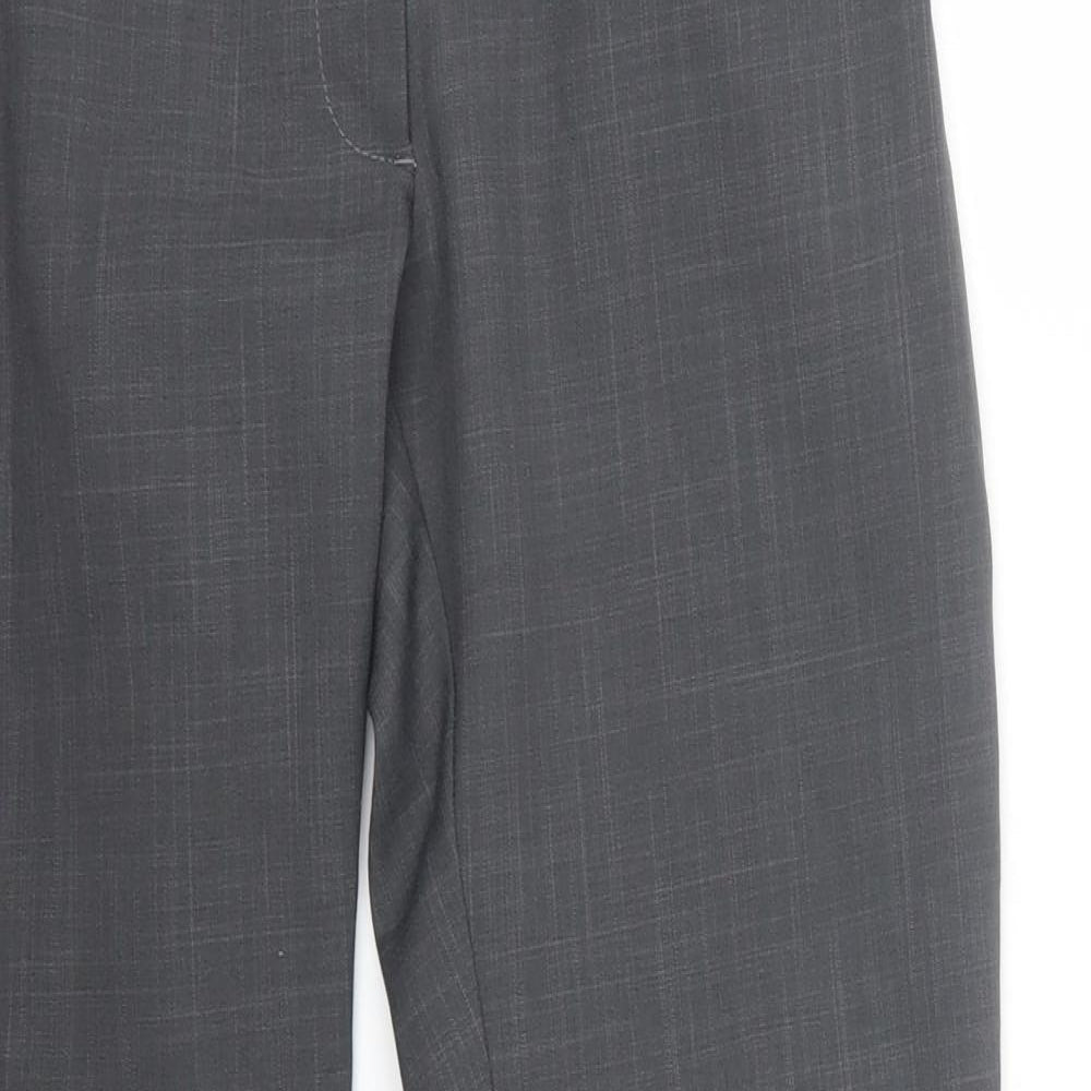 Florenceroby Womens Grey   Trousers  Size 6 L29 in
