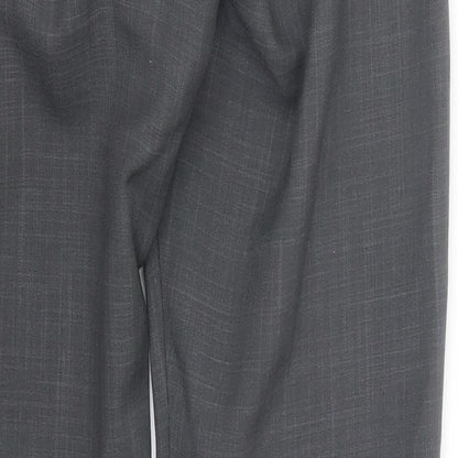 Florenceroby Womens Grey   Trousers  Size 6 L29 in