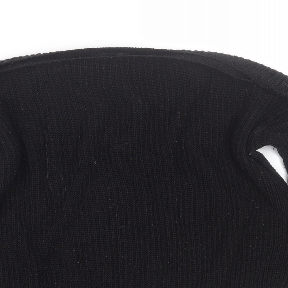 Womens UK Size 4 PRETTYLITTLETHING Black Pullover Jumper
