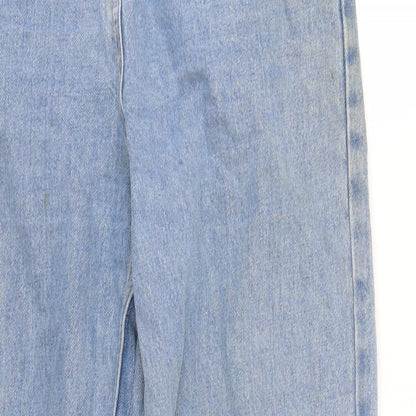 COLLUSION Mens Blue  Denim Straight Jeans Size 26 L31 in