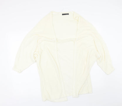 Womens UK Size S Atmosphere Beige Cardigan Jumper