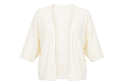 Womens UK Size S Atmosphere Beige Cardigan Jumper