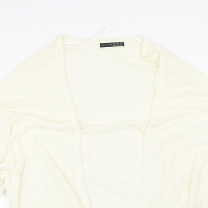 Womens UK Size S Atmosphere Beige Cardigan Jumper