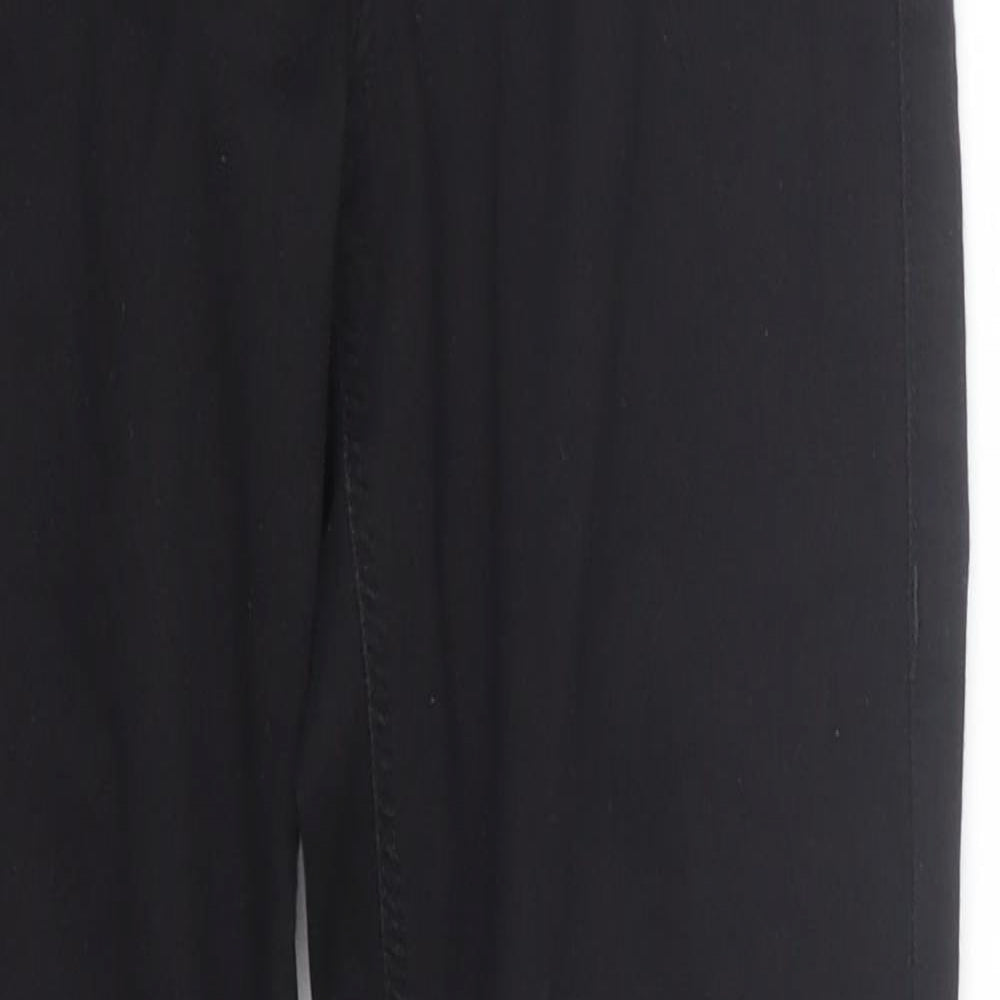 Topshop Womens Black  Denim Skinny Jeans Size 28 L28 in