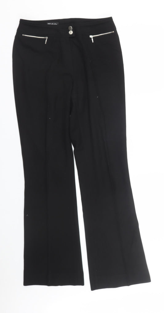 Womens UK Size 12 Wichele Regular Fit  Black Trousers