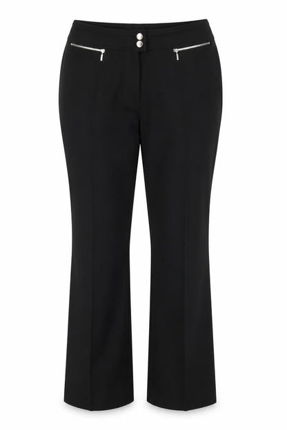 Womens UK Size 12 Wichele Regular Fit  Black Trousers