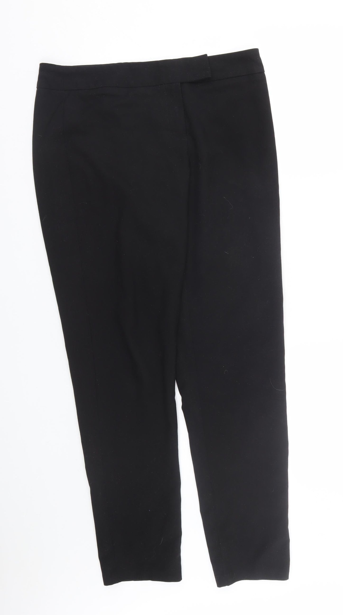 George Womens Black   Trousers  Size 12 L28 in