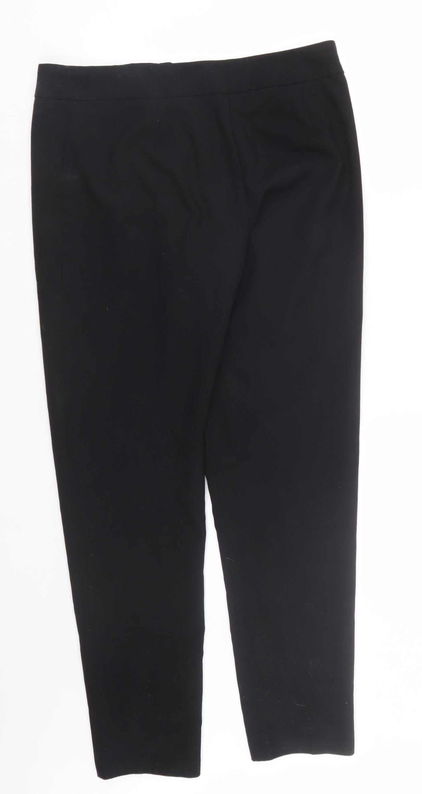 George Womens Black   Trousers  Size 12 L28 in