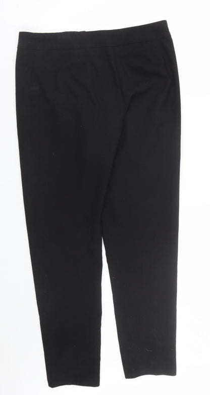 George Womens Black   Trousers  Size 12 L28 in