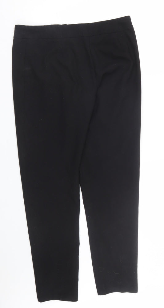George Womens Black   Trousers  Size 12 L28 in