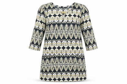 Wallis Womens Multicoloured Geometric  Slip Dress  Size M