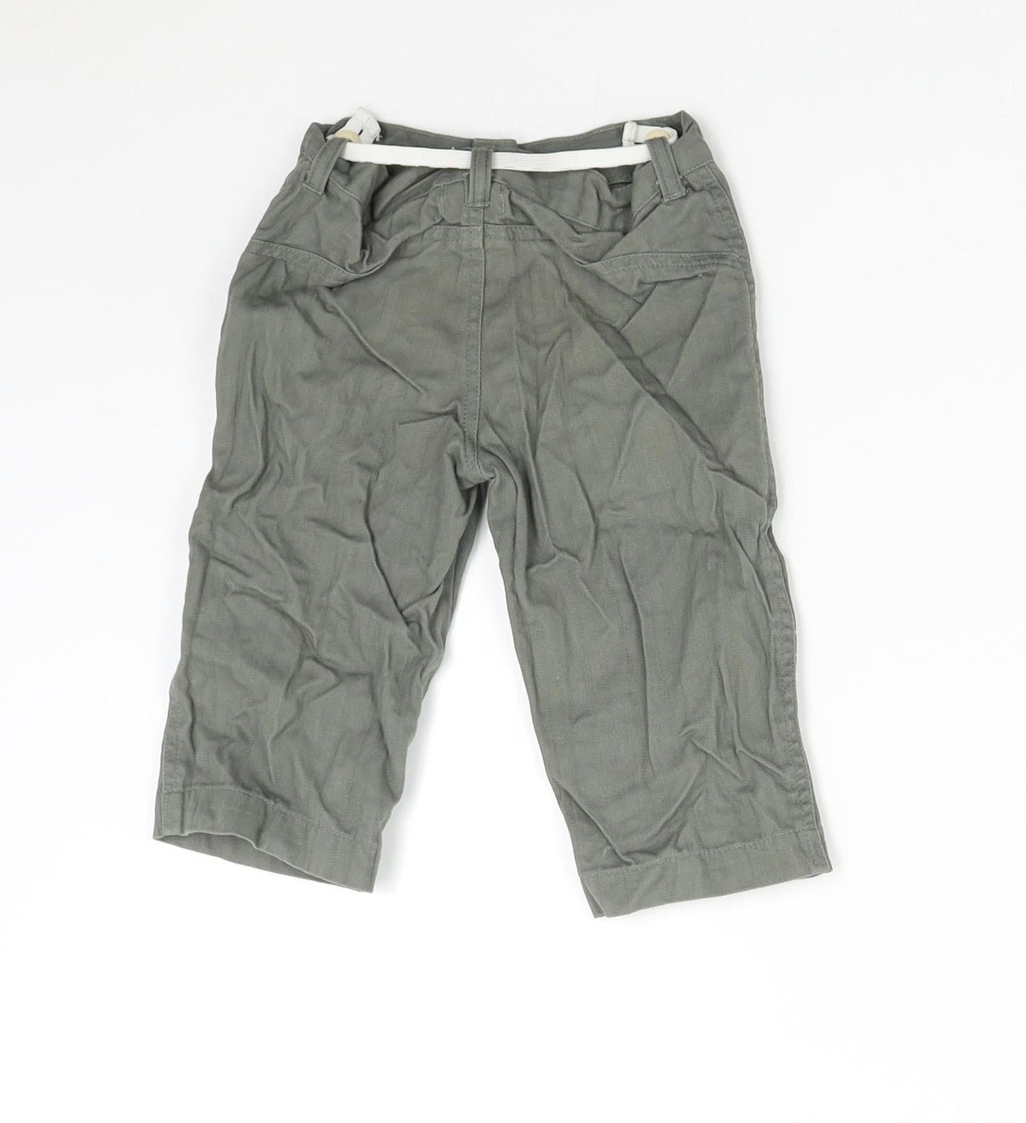 Pequilino Baby Green   Cargo Trousers Size 6-9 Months