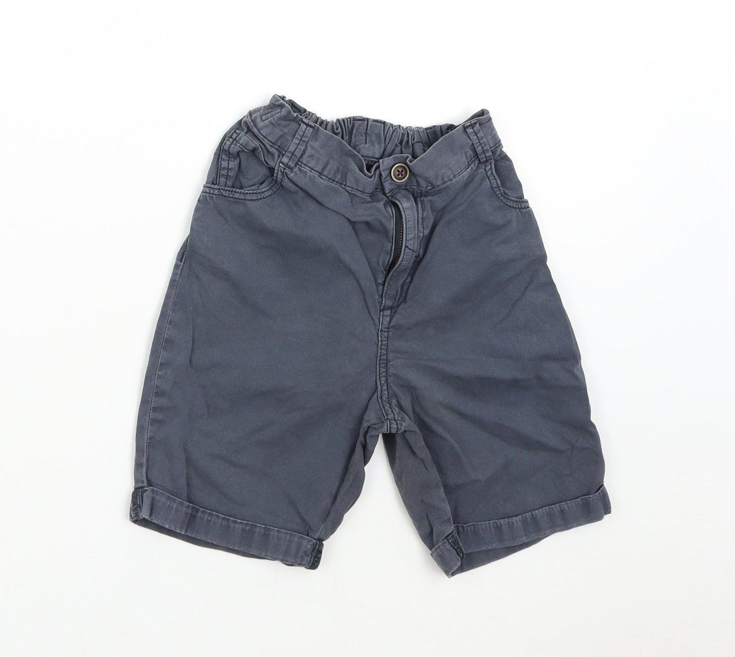 Nutmeh Boys Grey   Utility Shorts Size 6-7 Years