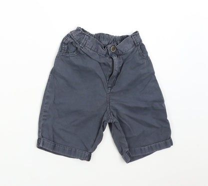 Nutmeh Boys Grey   Utility Shorts Size 6-7 Years