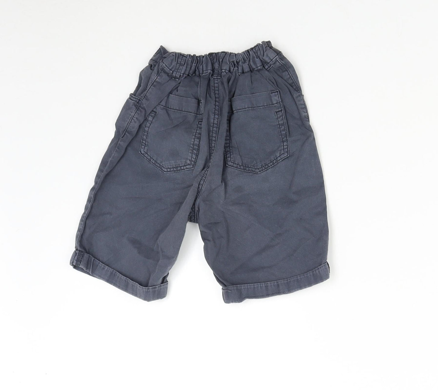 Nutmeh Boys Grey   Utility Shorts Size 6-7 Years