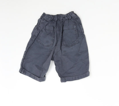 Nutmeh Boys Grey   Utility Shorts Size 6-7 Years